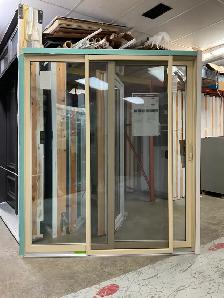 1431PP Porte patio Hybride 6′ Chamois 69×79 ouv. Droite