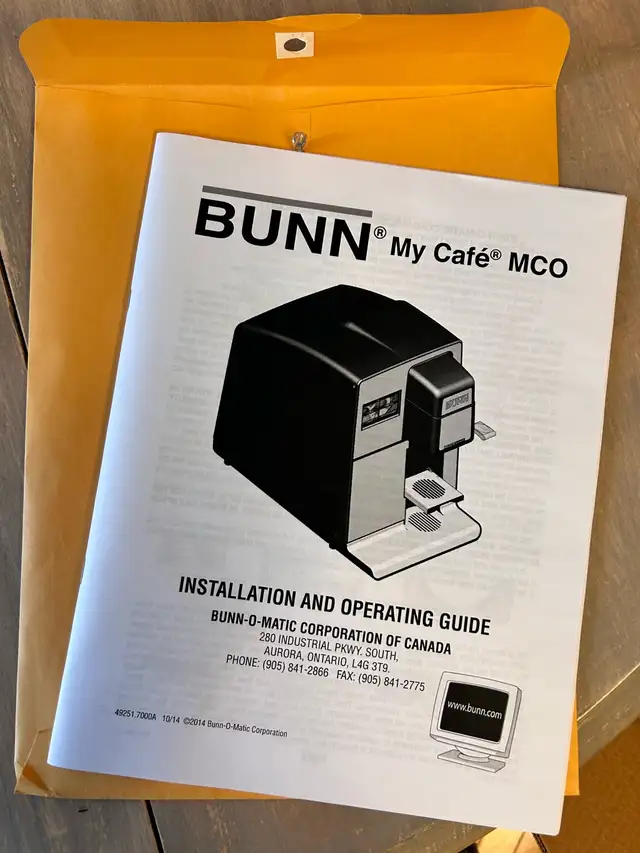 Brand New Bunn My Cafe Single Serve Auto Brewer Kcup - Photo 8