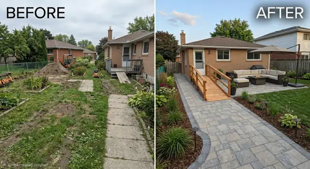 Interlock, Walkways, patios, power washing and more - Photo 5