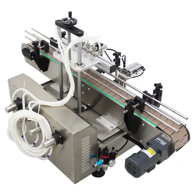 Desktop Four Head Magnetic Pump Liquid Filling Machine 160187 - Photo 5