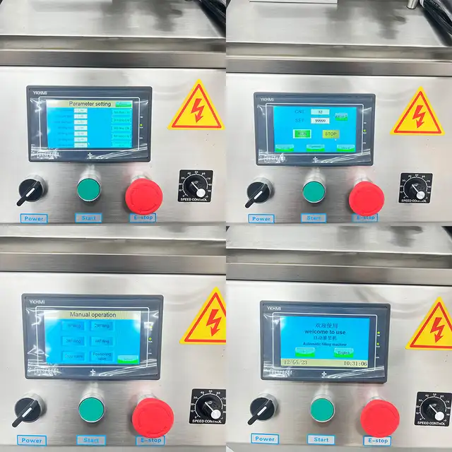 Desktop Four Head Magnetic Pump Liquid Filling Machine 160187 - Photo 8