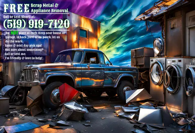 SCRAPPER: (519) 919-7120 FREE Appliance & Scrap Metal Pick Up - Photo 8