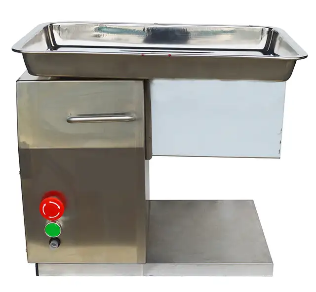 10mm Commercial Desktop Electric Meat Cutter 250KG/H 160528