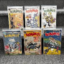 6 bd blondinette vintage 1970