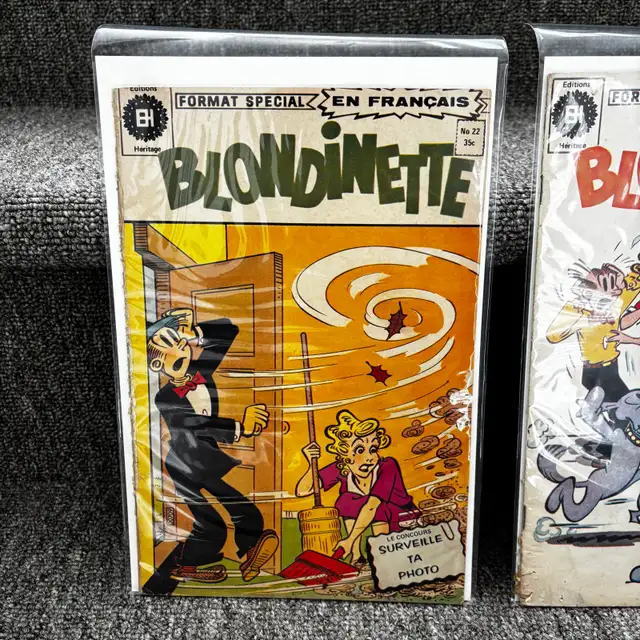 6 bd blondinette vintage 1970 - Photo 7