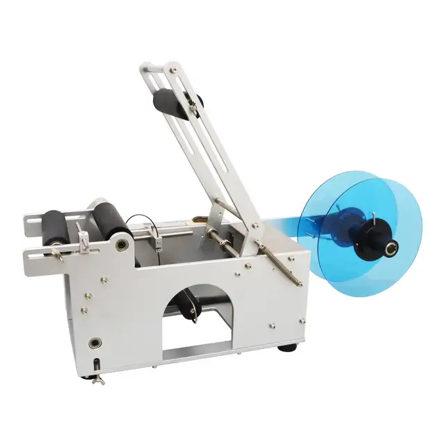 Semi-Automatic Round Bottle Labeling Machine for Packaging160829 - Photo 7