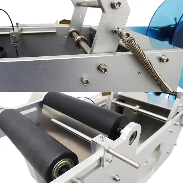 Semi-Automatic Round Bottle Labeling Machine for Packaging160829 - Photo 9