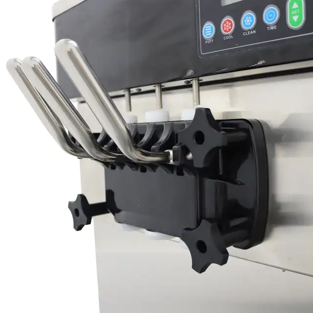 2 1Flavors Stainless Steel Soft Ice Cream Machine 3 Heads 210185 - Photo 9