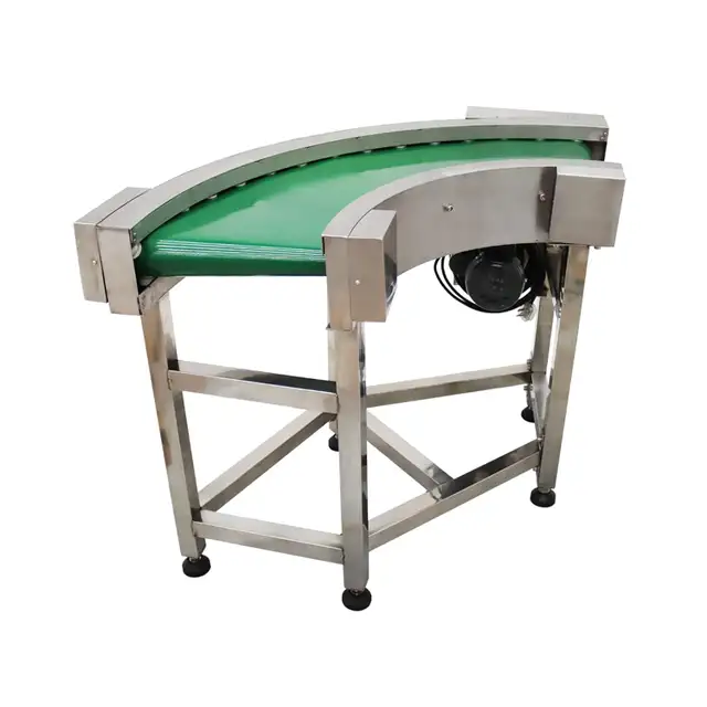 90 °Change Direction PVC Conveyor 110V Belt Transport 230143 - Photo 3