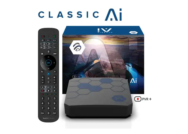 Buzz TV Box | Classic Anniversary-Ai | Android 14 | 4GB / 64GB