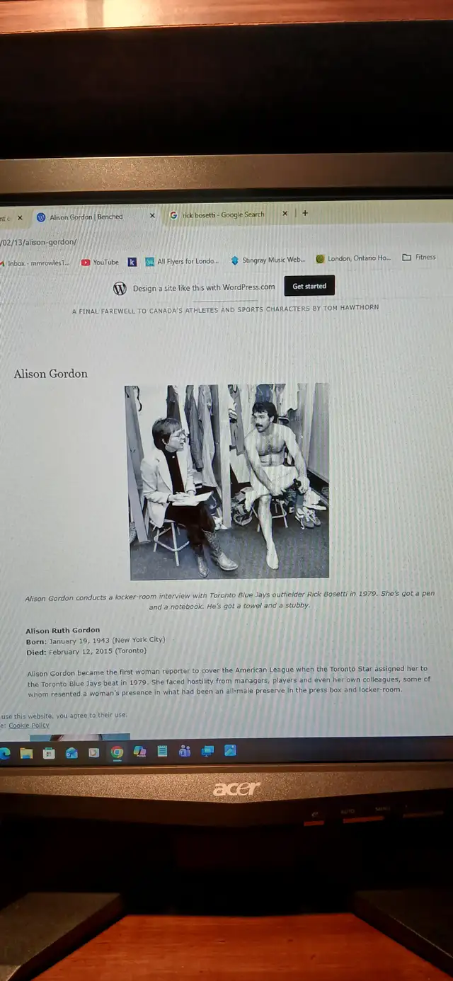 Blue Jays / Donato Print  ' The Locker Room ' , Open to Offers ! - Photo 4