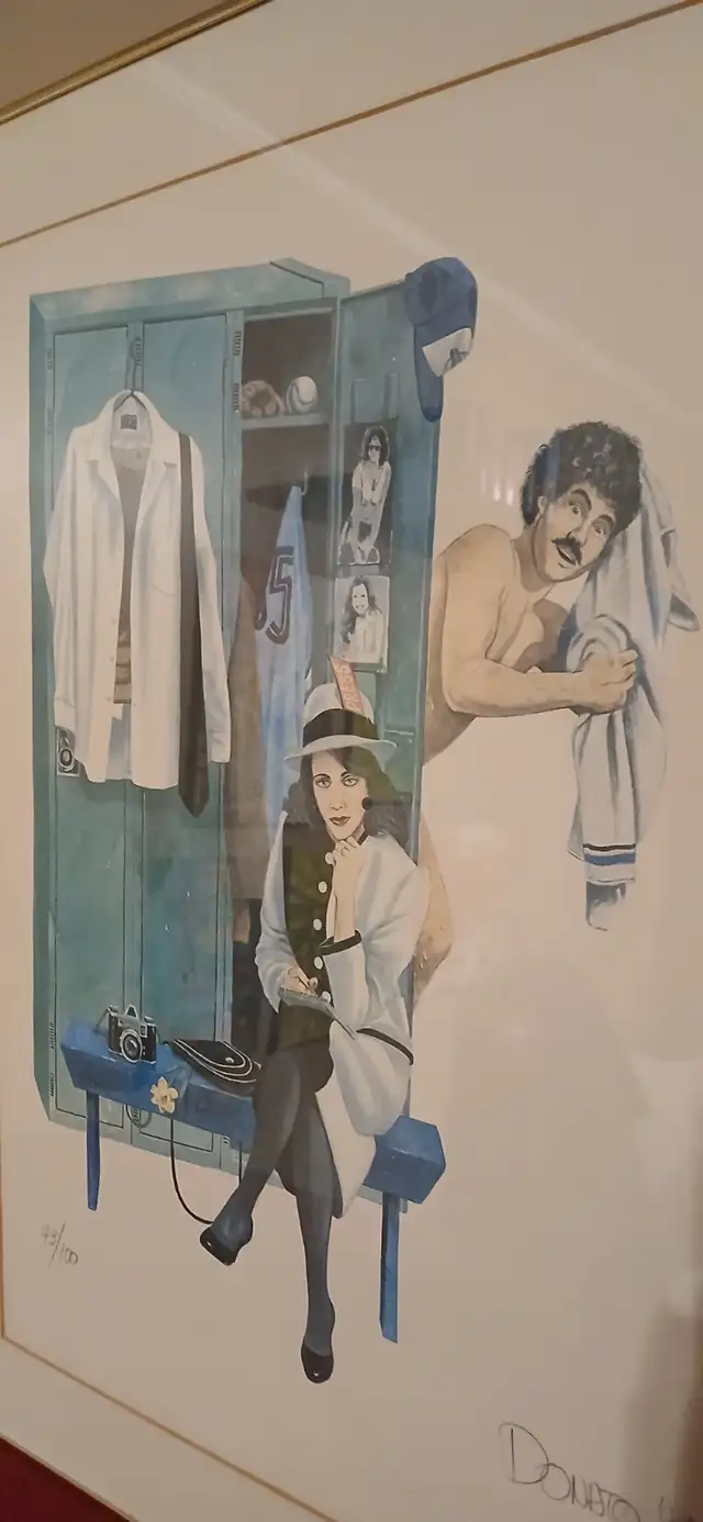 Blue Jays / Donato Print  ' The Locker Room ' , Open to Offers ! - Photo 8