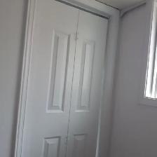 WHITE WOOD FOLDING DOORS 30 BY 80