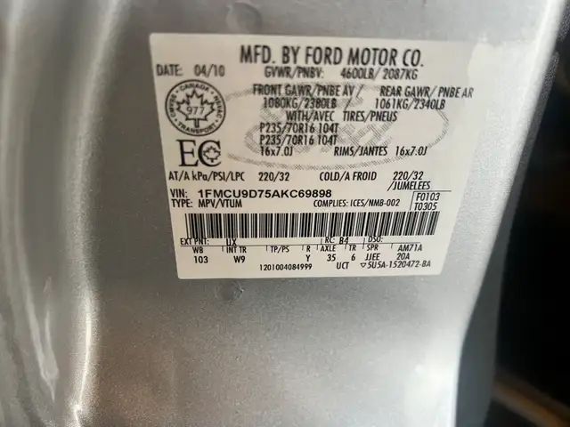 2010 Ford Escape XLT 4WD Low Mileage - Photo 10