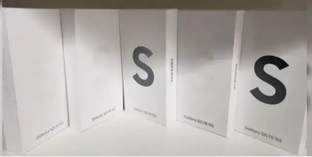 Samsung S21 FE - Unlocked & New, $300 with Warranty$300