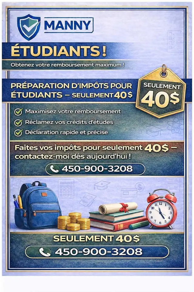 Déclaration d’impôts Étudiants | Student tax filing