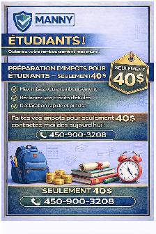 Déclaration d’impôts Étudiants | Student tax filing