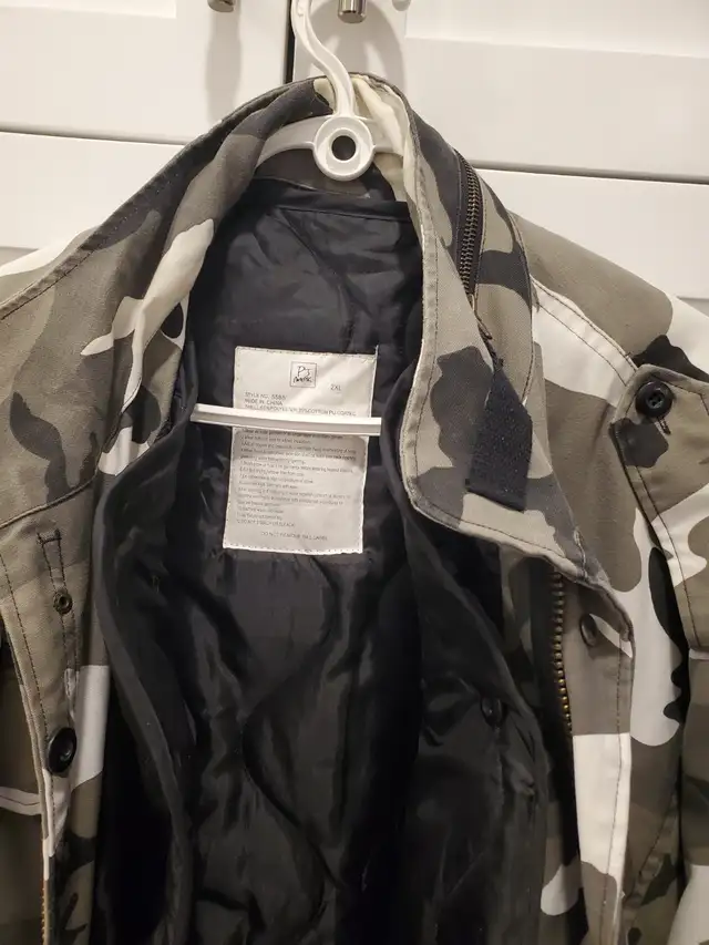 Beautiful spring and fall camo men's coat - Photo 6