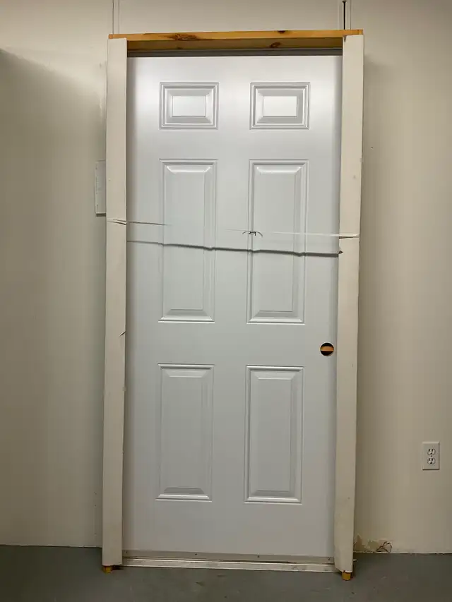 1427PA Porte d’acier 36″D Porte cabanon seuil plat alum anodisé - Photo 2