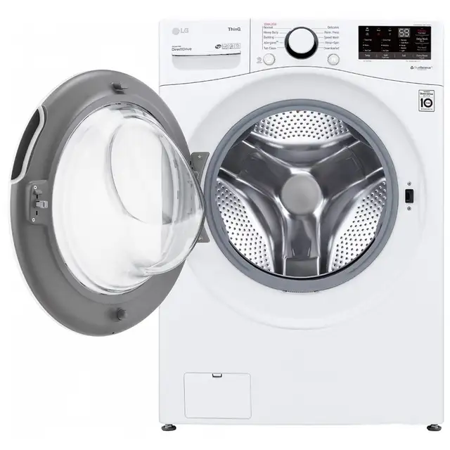 LG WM3600HWA 27' Front Load Washer DLE3600W Dryer Pair Sale - Photo 4