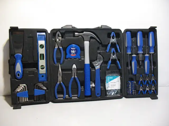 Home Repair Tool Kit with Storage Case, 80 Pieces