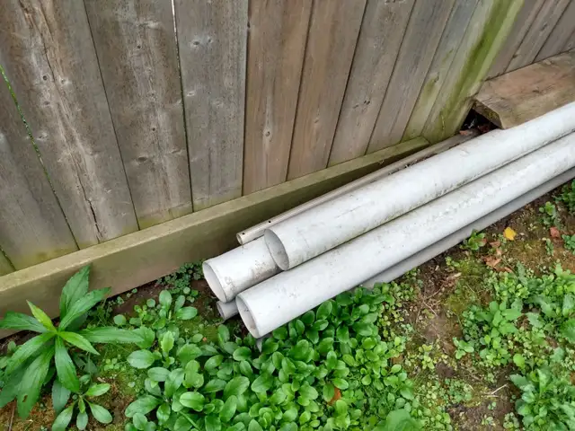 WHITE PVC PIPE