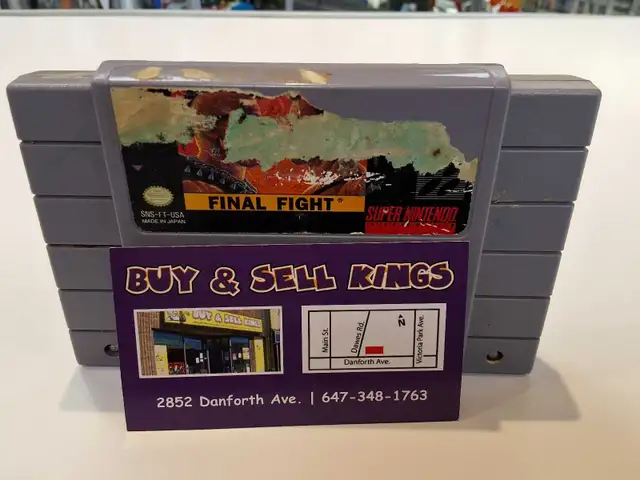 SNES Final Fight Super Nintendo