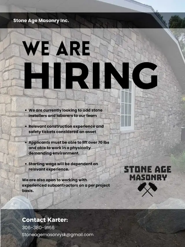 Masonry installers and laborers