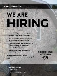 Masonry installers and laborers