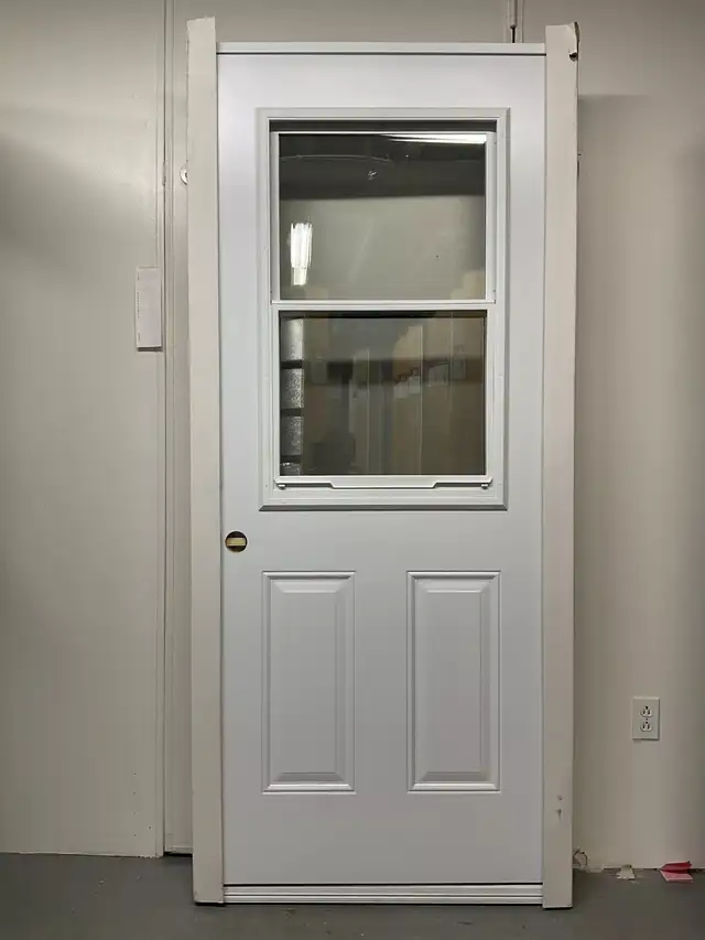 1314PA Porte d’acier 34″ Guillotine 23×37 Gauche et Droite - Photo 2