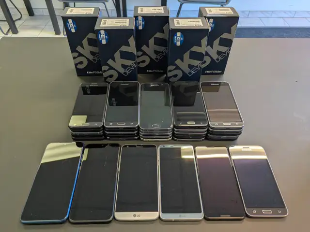 PROMO ! Téléphone Cellulaire Android variés entre 60$ et 100$