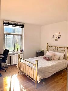 Fully renovated 4 1/2, hot water, heating, Vendome, May 1st