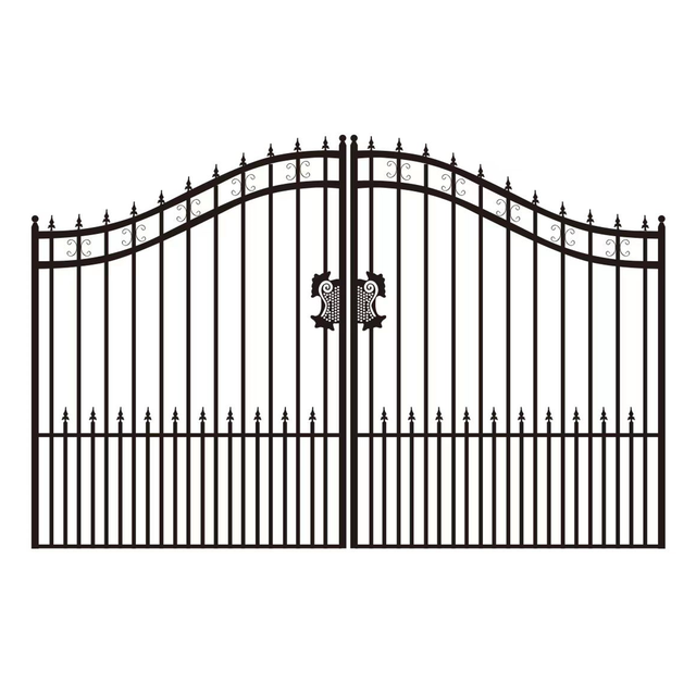 20FT Decorative Iron Gate "Arrow" - Photo 3