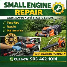 SMALL ENGINE REPAIR – FAST & AFFORDABLE