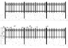 24 Panel Industrial Security Fencing 240FT