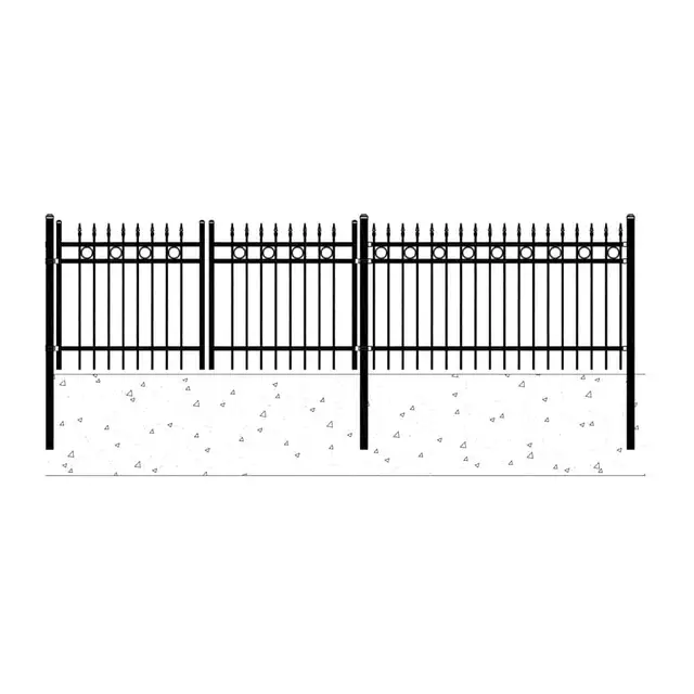 24 Panel Industrial Security Fencing 240FT - Photo 3