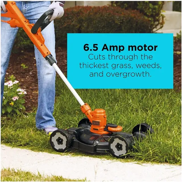 Black & Decker Corded Lawnmower/Trimmer For Sale - Photo 7