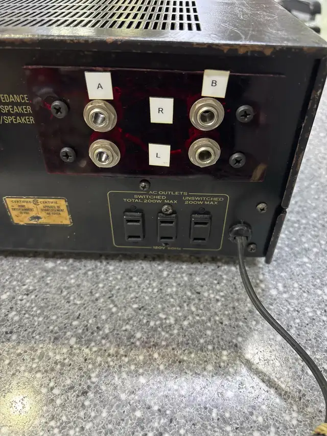 Ploneer SA-8500 Stereo Amplifier Modified/See Description - Photo 4