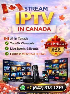 Fastest 4k I.P. T.V tv subscription --- Most stable