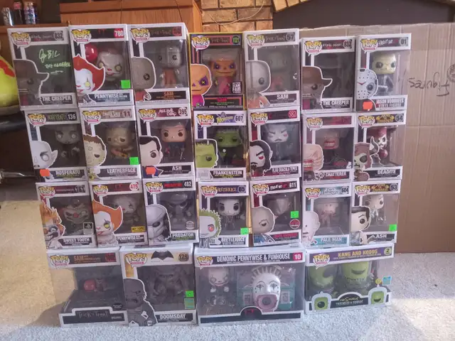 Horror and Music Funko Pop Vinyl Figures