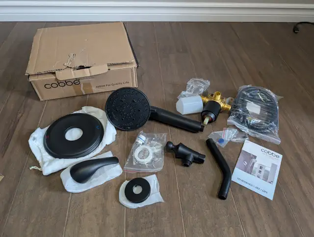 Brand New Black Shower Set With Filter For Sale - Photo 2