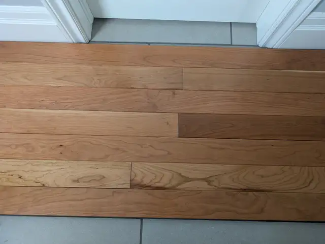 Brand New Cherry Semi-Gloss Hardwood Flooring For Sale