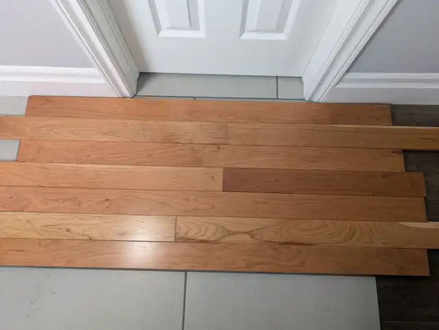 Brand New Cherry Semi-Gloss Hardwood Flooring For Sale - Photo 5