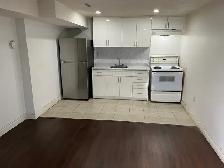 Spacious Bedroom Basement Apartment Bathurst Steeles for Rent