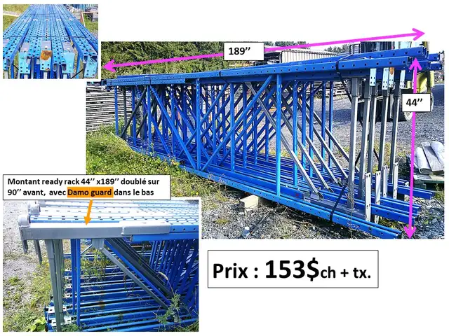 montant RR 44''x111'' 1/2, poutres, grilles prix sur photos - Photo 2