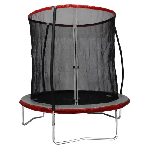 Trainor Sports 8 FT Trampoline & Enclosure Combo | Full Coverage