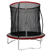Trainor Sports 8 FT Trampoline & Enclosure Combo | Full Coverage