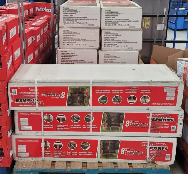 Trainor Sports 8 FT Trampoline & Enclosure Combo | Full Coverage - Photo 2