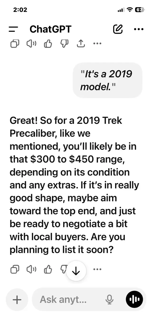 Kids Trek bike for sale