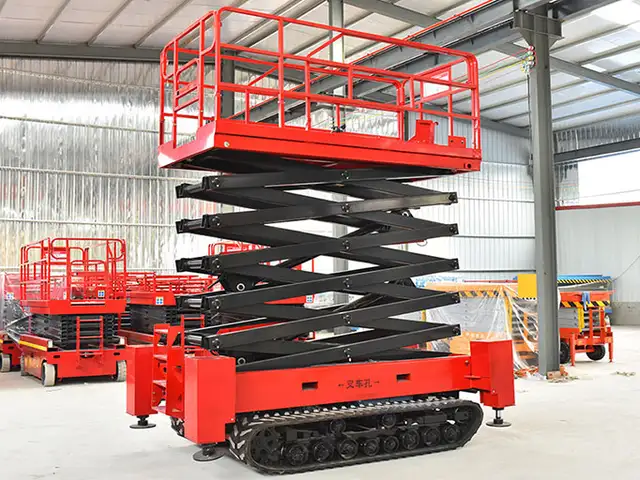 33FT Mobile Scissor Lift